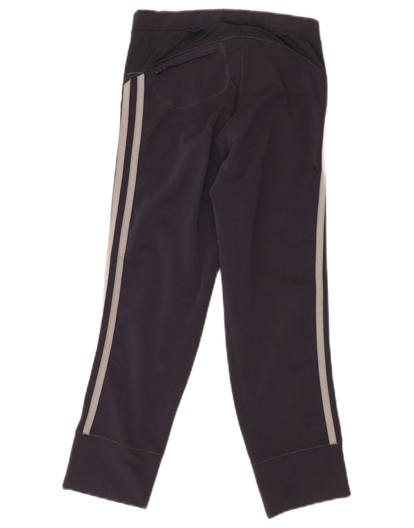 Leggings Capri da donna Adidas UK 8 Small poliestere nero