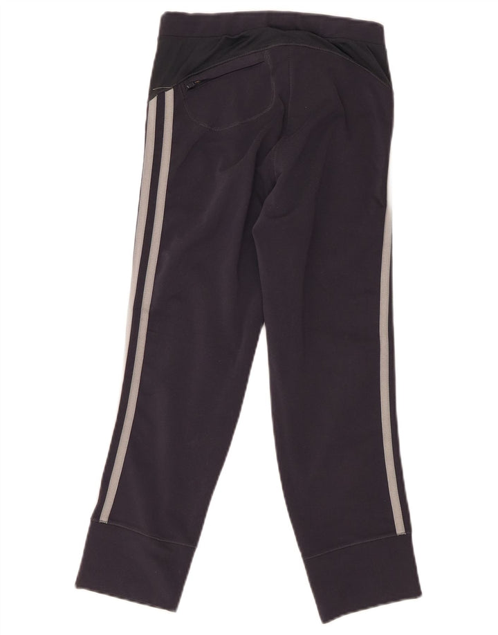 Leggings Capri da donna Adidas UK 8 Small poliestere nero