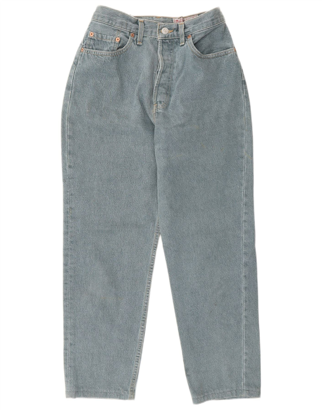 Jeans affusolati vintage da donna W25 L26 Blu