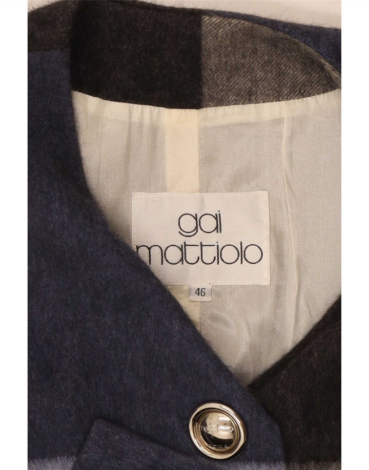 Giacca Blazer Donna Gai Mattiolo IT 46 Large Multicolore Colourblock