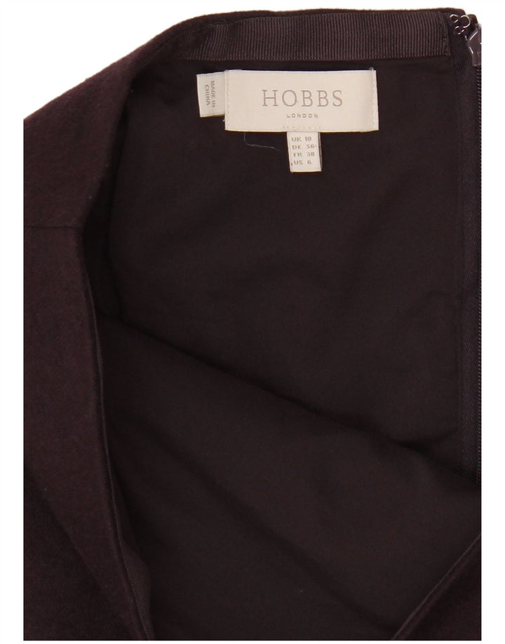 Gonna a tubino da donna Hobbs UK 10 piccola W28 poliestere viola