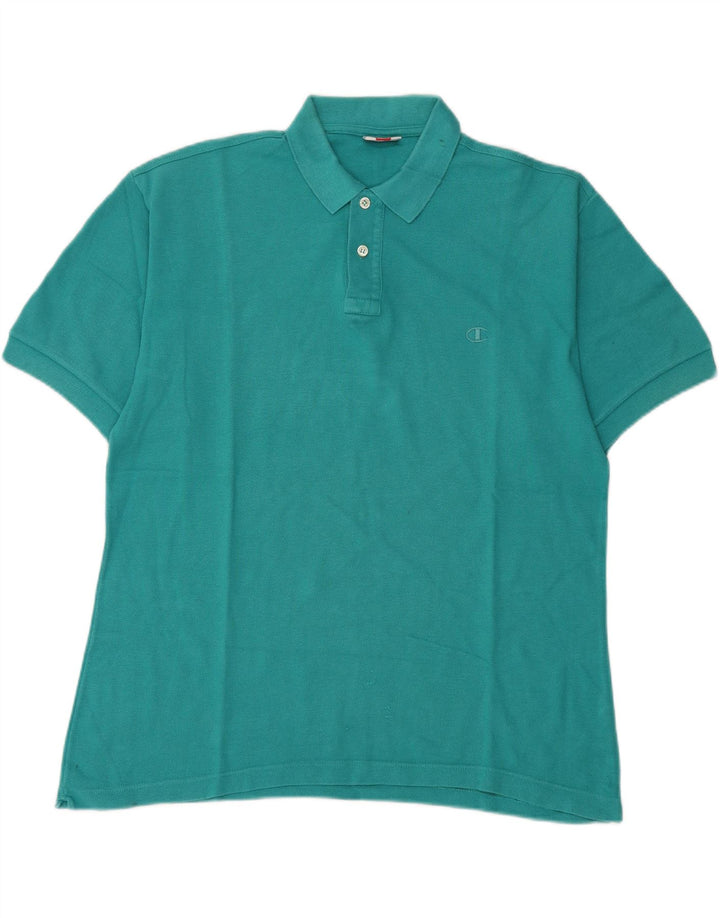 Polo da uomo Champion XL in cotone blu