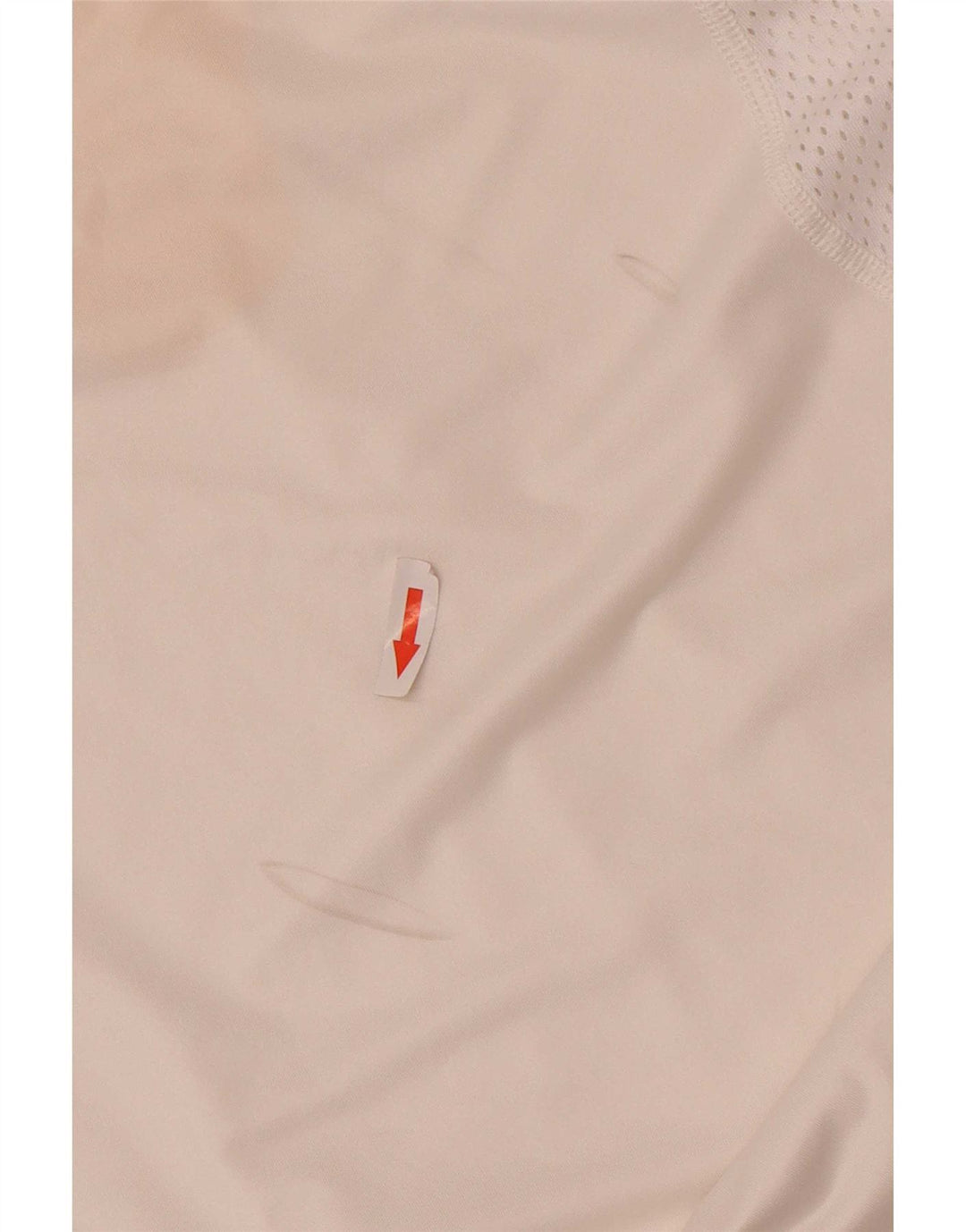 T-shirt Nike Dri Fit da uomo, piccola, in poliestere color block bianco