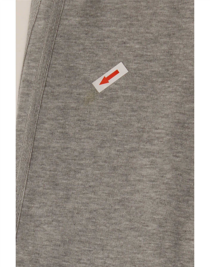 Pantaloni da tuta da uomo Adidas Joggers in cotone color block grigio medio