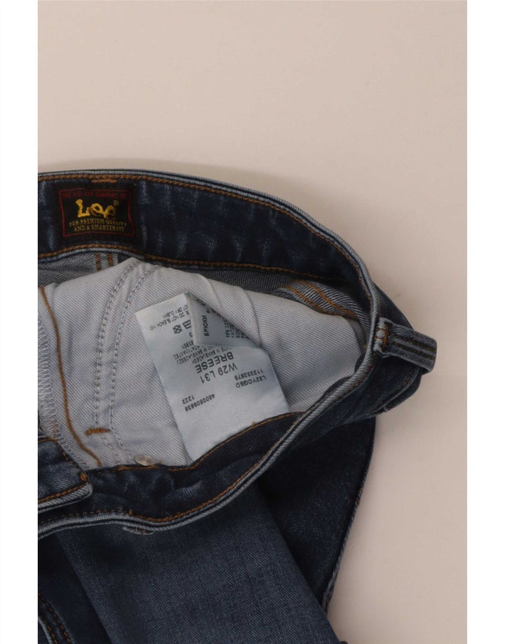 Jeans svasati Breese da donna Lee W29 L31 cotone blu