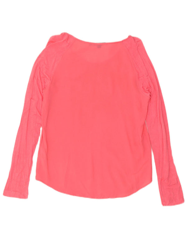 Camicetta ampia da donna French Connection, vestibilità ampia, UK 6 XS, poliestere rosa