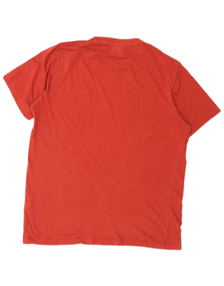 T-shirt da uomo CHAMPION Top XL in cotone rosso