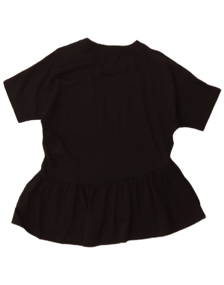 Camicetta da donna COS Top UK 10 piccola in cotone nero
