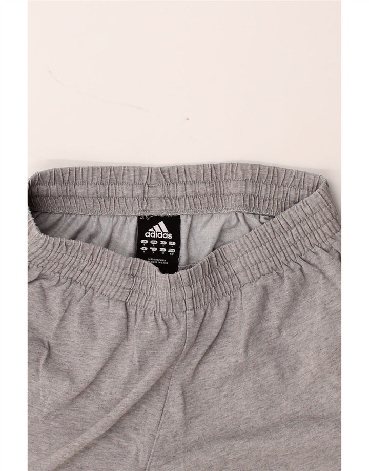 ADIDAS Mens Sport Shorts Small  Grey Cotton Vintage Adidas and Second-Hand Adidas from Messina Hembry 