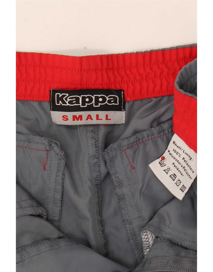 Pantaloni Capri da uomo Kappa Small W29 L18 Poliestere grigio