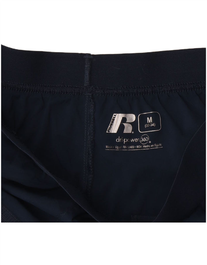Pantaloncini sportivi Dri-Power da uomo RUSSELL ATHLETIC medio blu navy