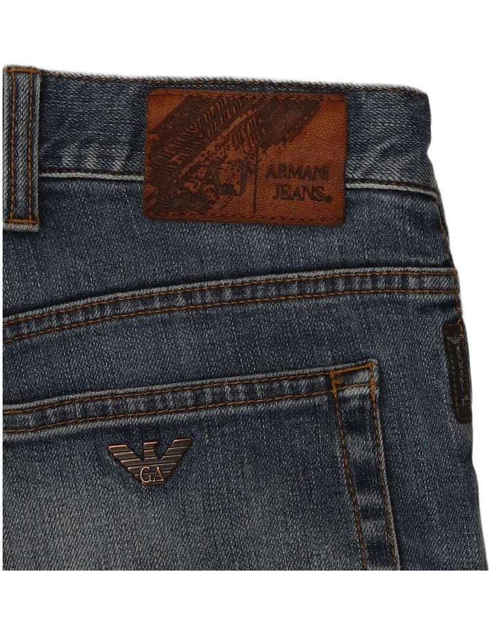 Jeans slim da donna Armani W32 L29 Blu