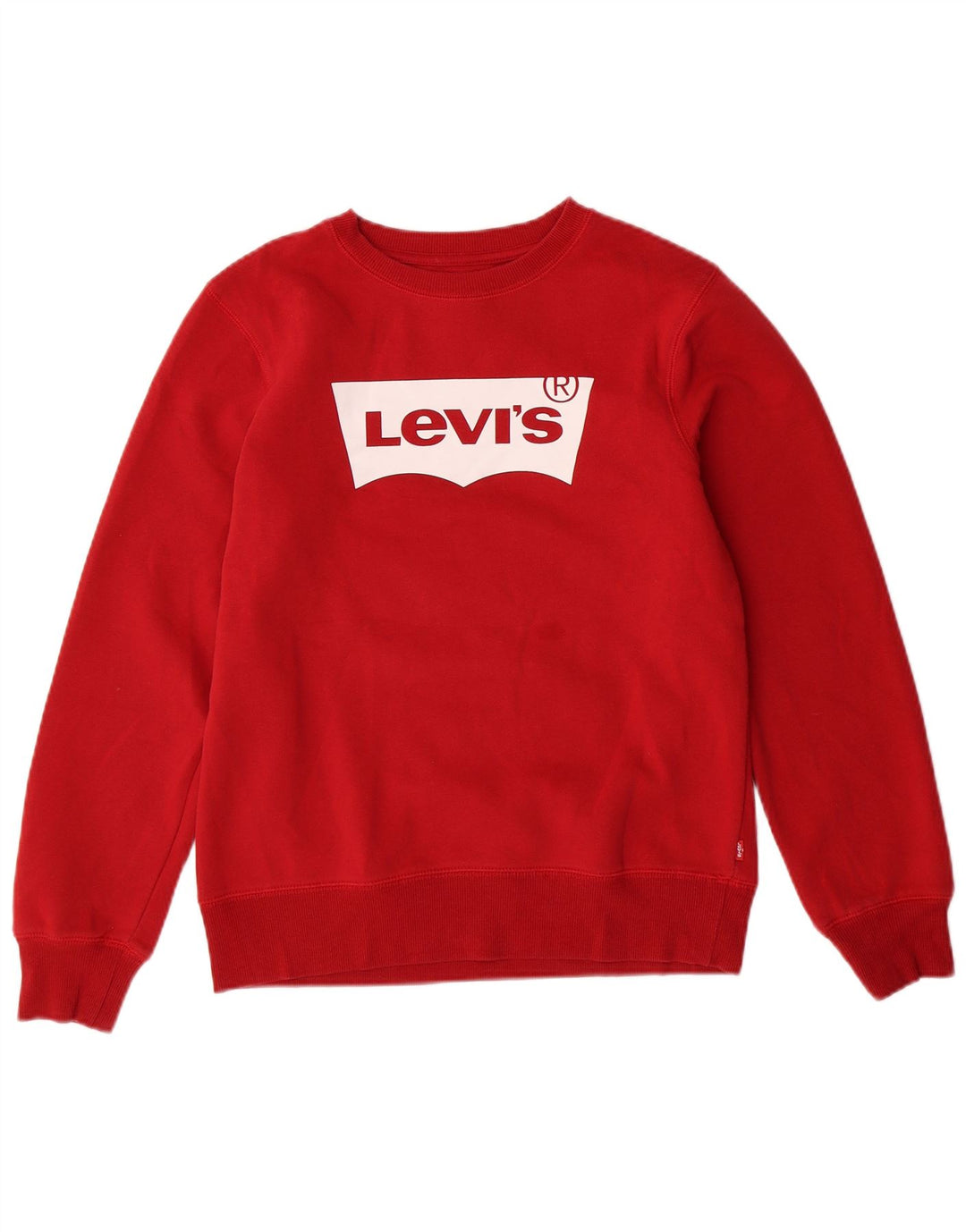 Felpa con grafica LEVI'S per ragazzi 13-14 anni in cotone rosso