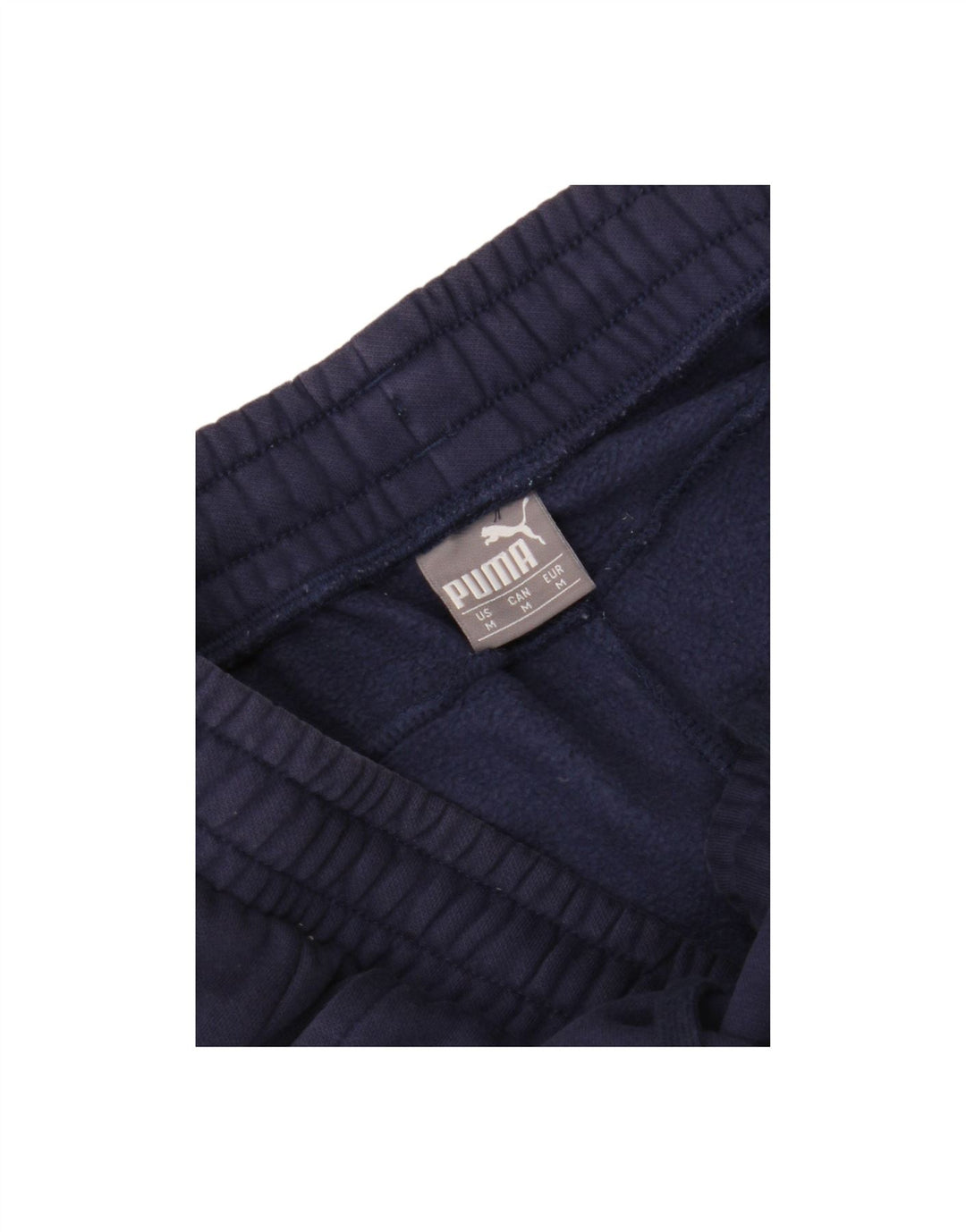 PUMA Mens Tracksuit Trousers Joggers Medium  Navy Blue Cotton