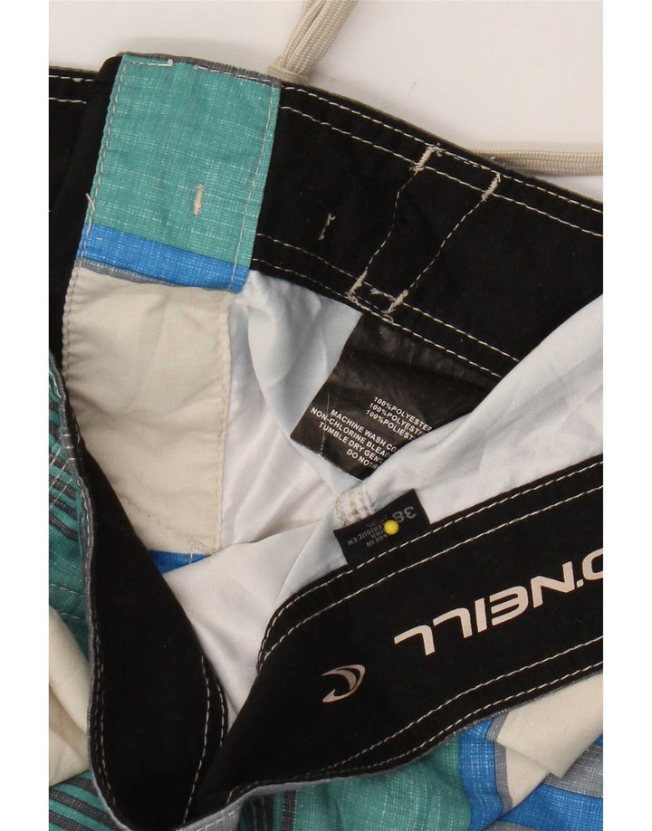Pantaloncini da bagno da uomo O'Neill XL in poliestere a righe multicolore