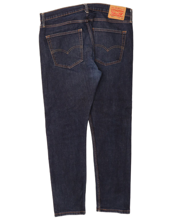 Jeans Levi's da uomo 512 slim affusolati W36 L32 cotone blu navy