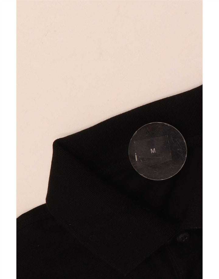 Polo da uomo Hugo Boss in cotone nero medio