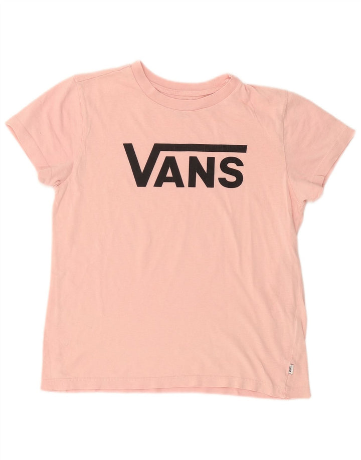 T-shirt grafica da donna VANS Top UK 12 rosa medio