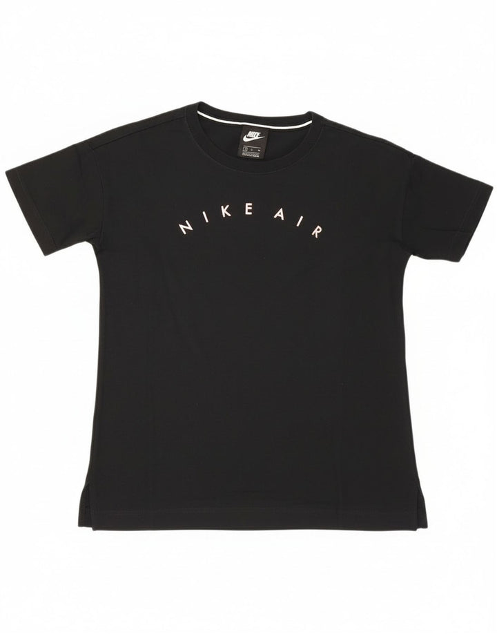 T-shirt grafica Nike Air da uomo piccola piccola nera