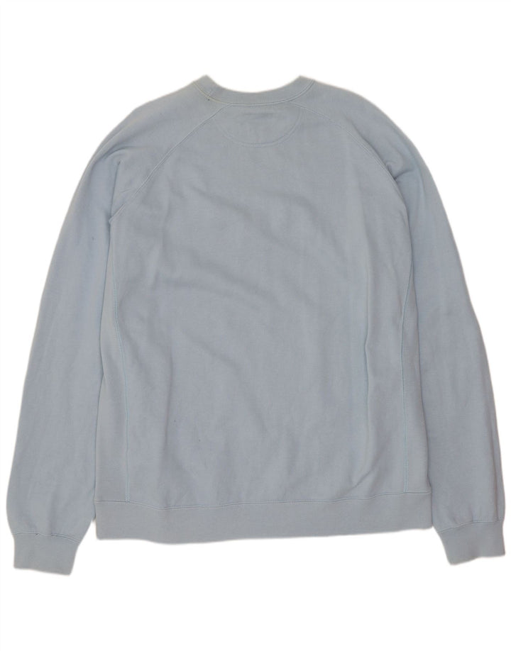 Felpa grafica da uomo Champion Felpa 2XL Cotone blu