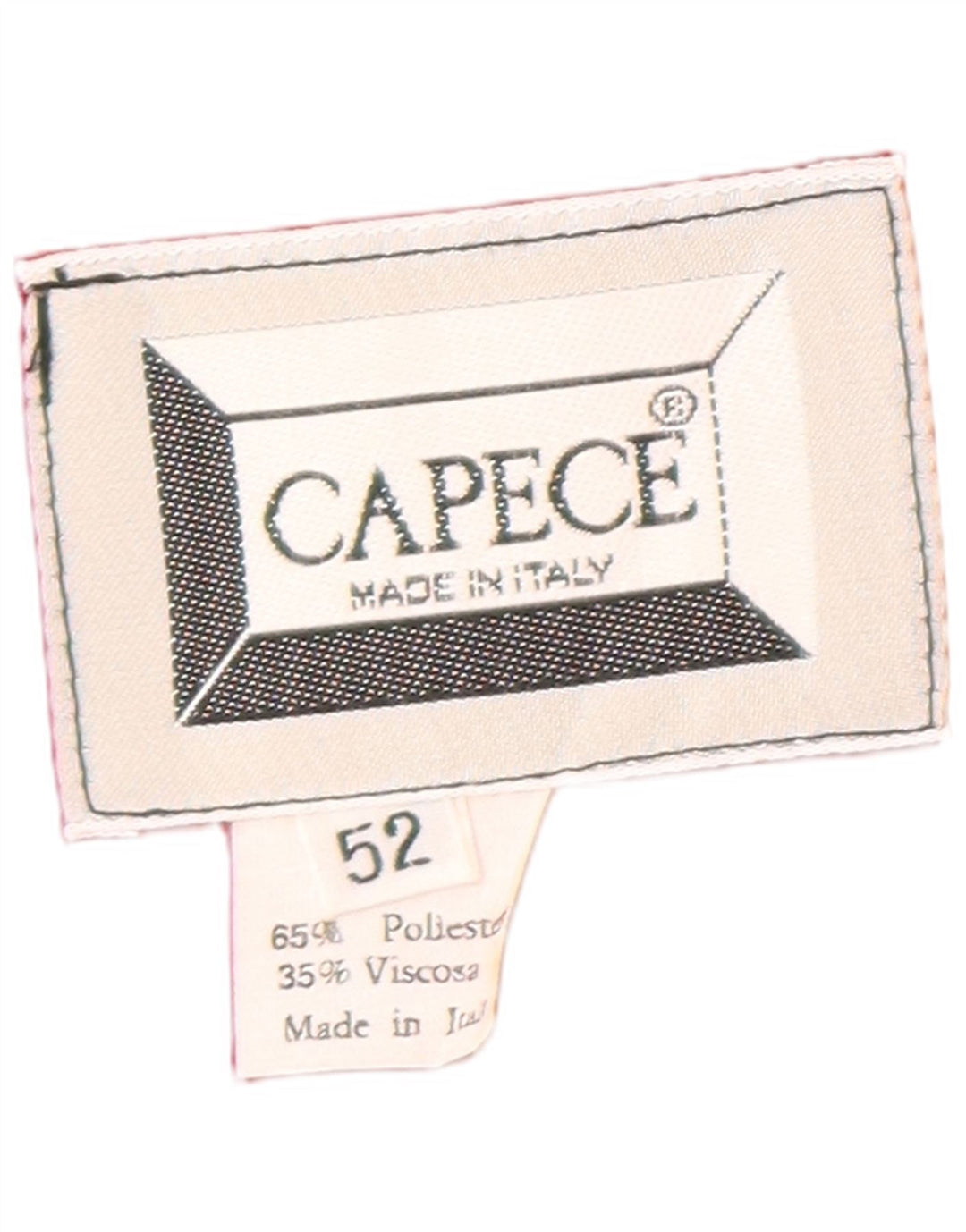 Giacca blazer doppiopetto vintage da uomo IT 52 XL poliestere rosso