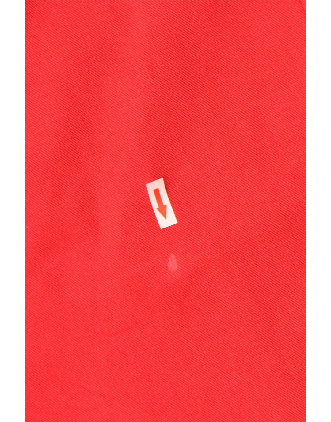 Jeans dritti da uomo vintage W36 L31 in cotone rosso