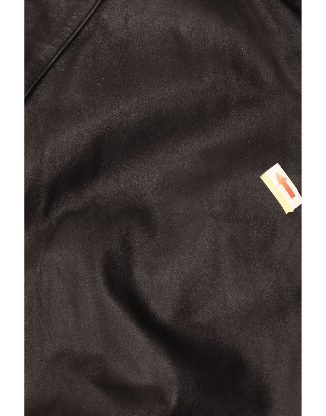 Cappotto in pelle da uomo EU 50 grande pelle nera