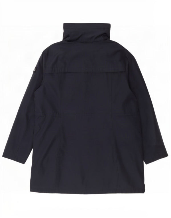 Michael Kors Giacca Parka con cappuccio da donna UK 18 XL Blu navy Poliestere
