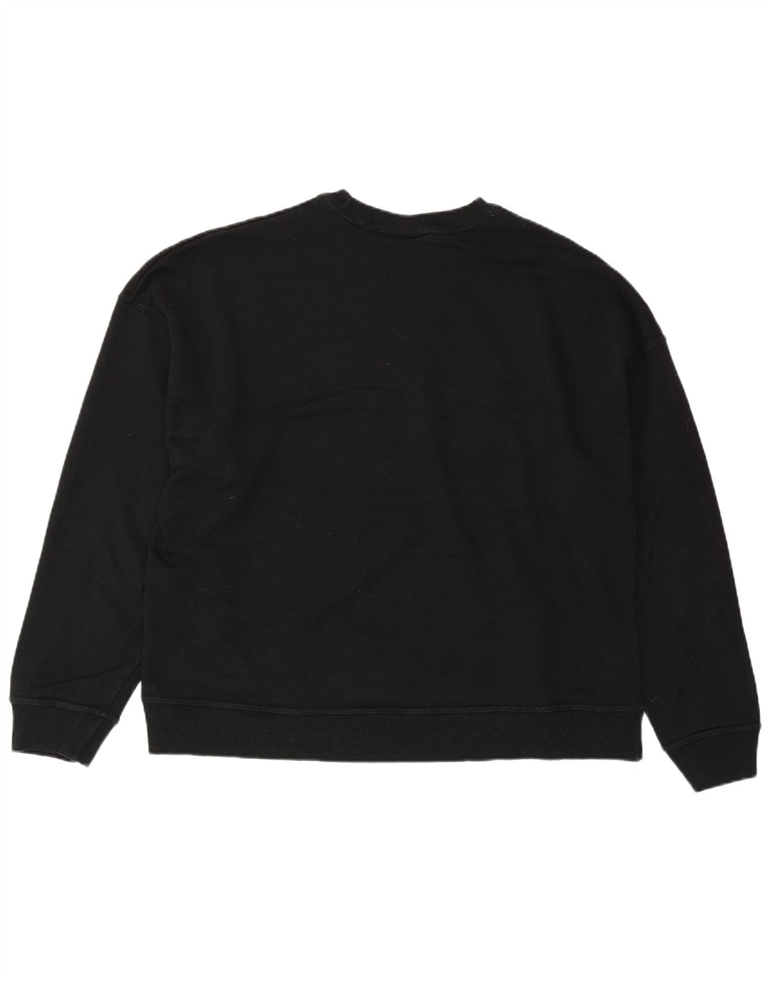 Felpa oversize con grafica da donna CHAMPION UK 18 XL Nera