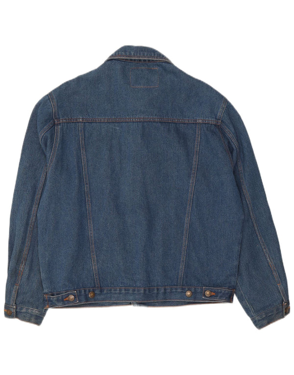 CANYON Giacca in denim da uomo UK 40 Large Blu Cotone