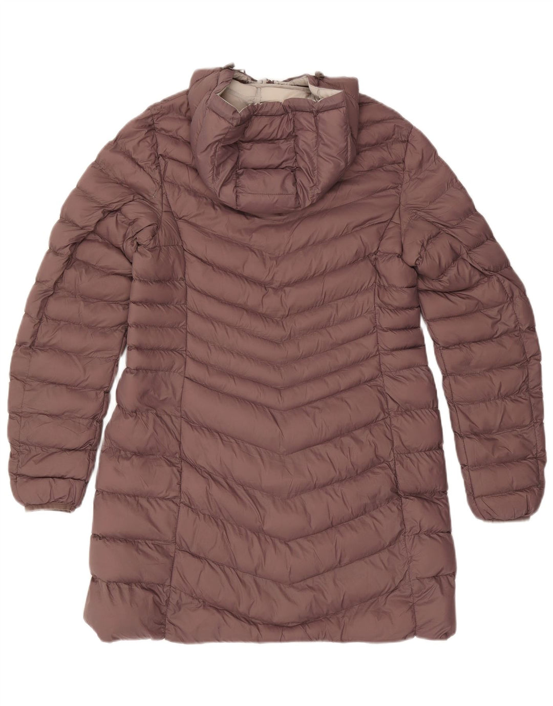 Cappotto imbottito con cappuccio da donna Mountain Warehouse UK 14 Poliammide marrone medio