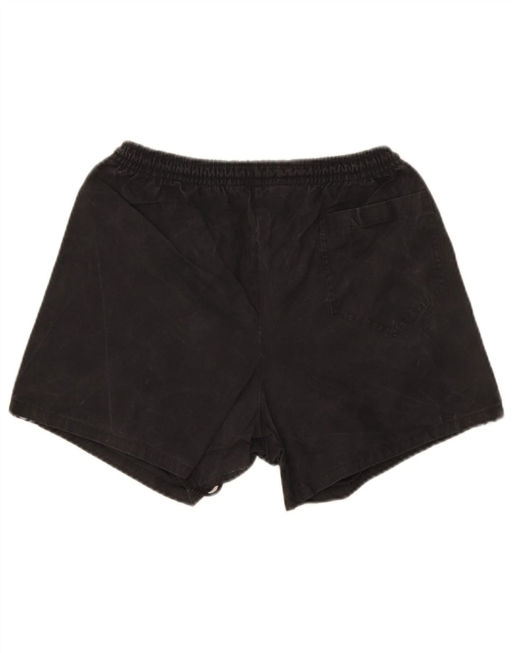 Asics Pantaloncini sportivi grafici da uomo piccoli in poliestere nero