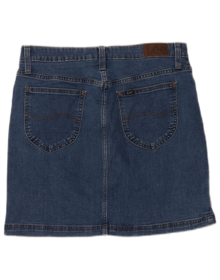 Gonna in denim da donna LEE US 10 Large W32 in cotone blu