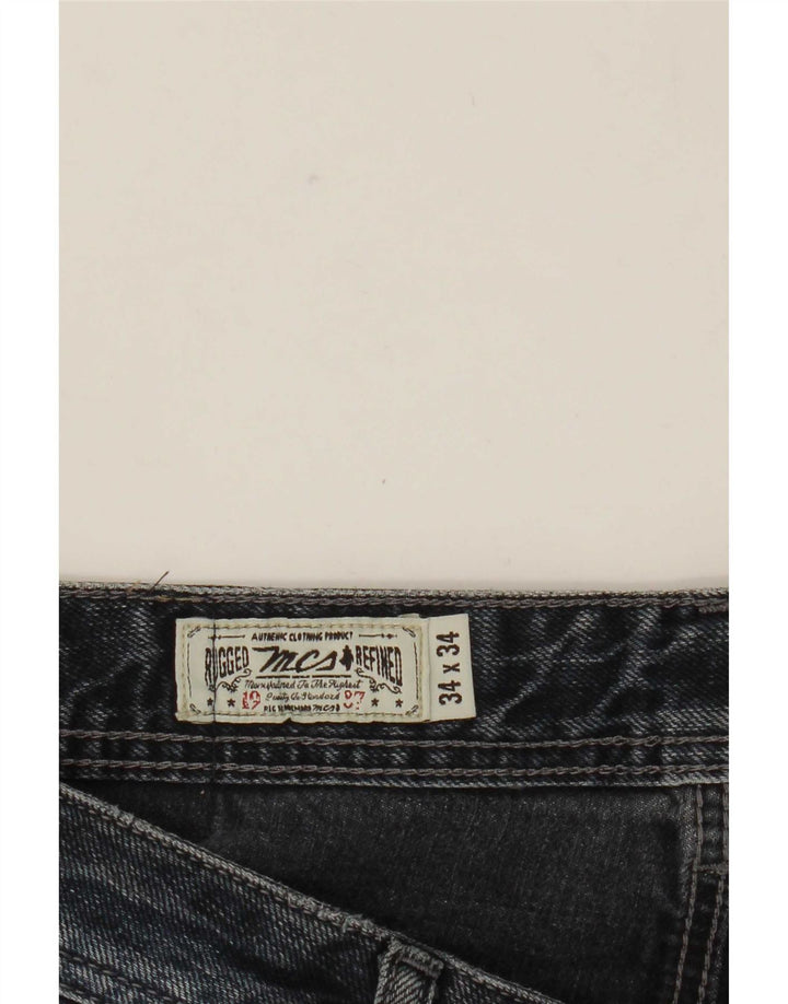 Jeans slim da uomo Marlboro Classics W34 L30 Blu navy