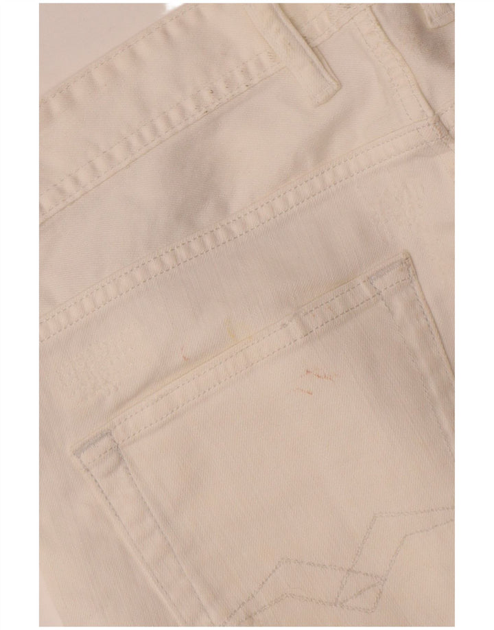 Replay Jeans Grover Slim da donna W29 L30 cotone bianco