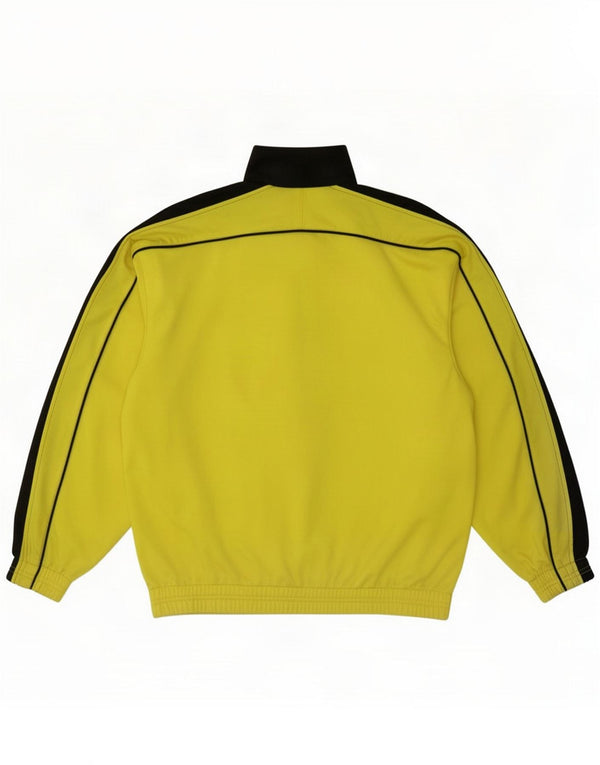 Diadora Giacca da tuta da uomo UK 36 Small Yellow Colourblock Poliestere