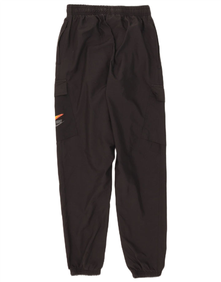 Pantaloni da tuta cargo da donna Nike Joggers UK 6 XS poliestere nero