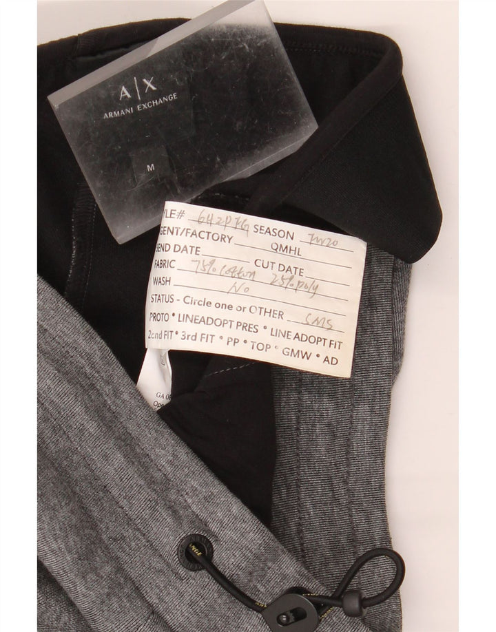 Pantaloni da tuta da uomo Armani Exchange in cotone grigio medio