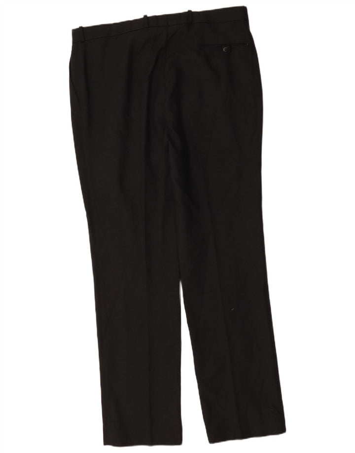 Pantaloni chino dritti da uomo Farah W36 L32 poliestere grigio