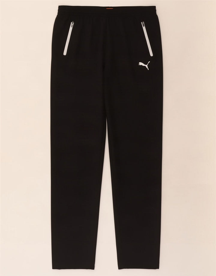 Pantaloni da tuta da donna Puma UK 14 Large Nero Poliestere