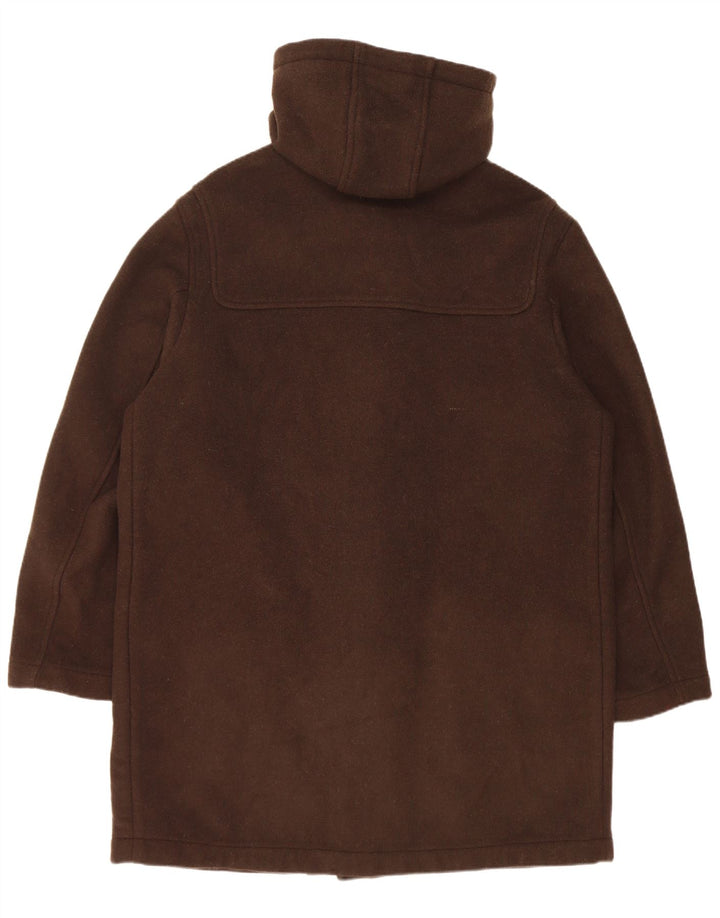 Montgomery con cappuccio da uomo Commander UK 42 XL lana marrone