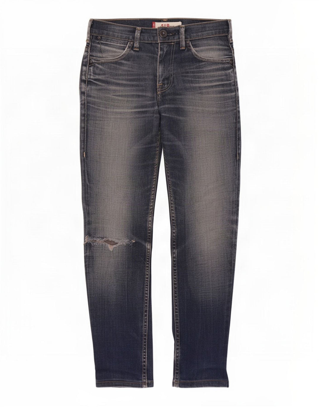 Levi's Donna 519 Jeans slim effetto consumato W28 L28 Blu