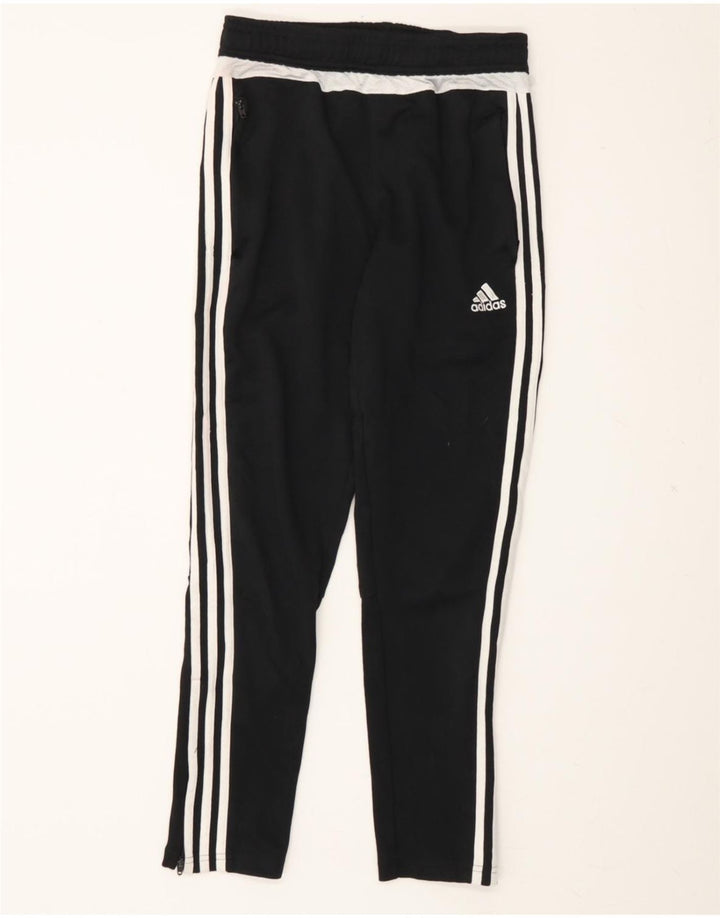ADIDAS Girls Climacool Tracksuit Trousers 11-12 Years  Black Polyester Vintage Adidas and Second-Hand Adidas from Messina Hembry 