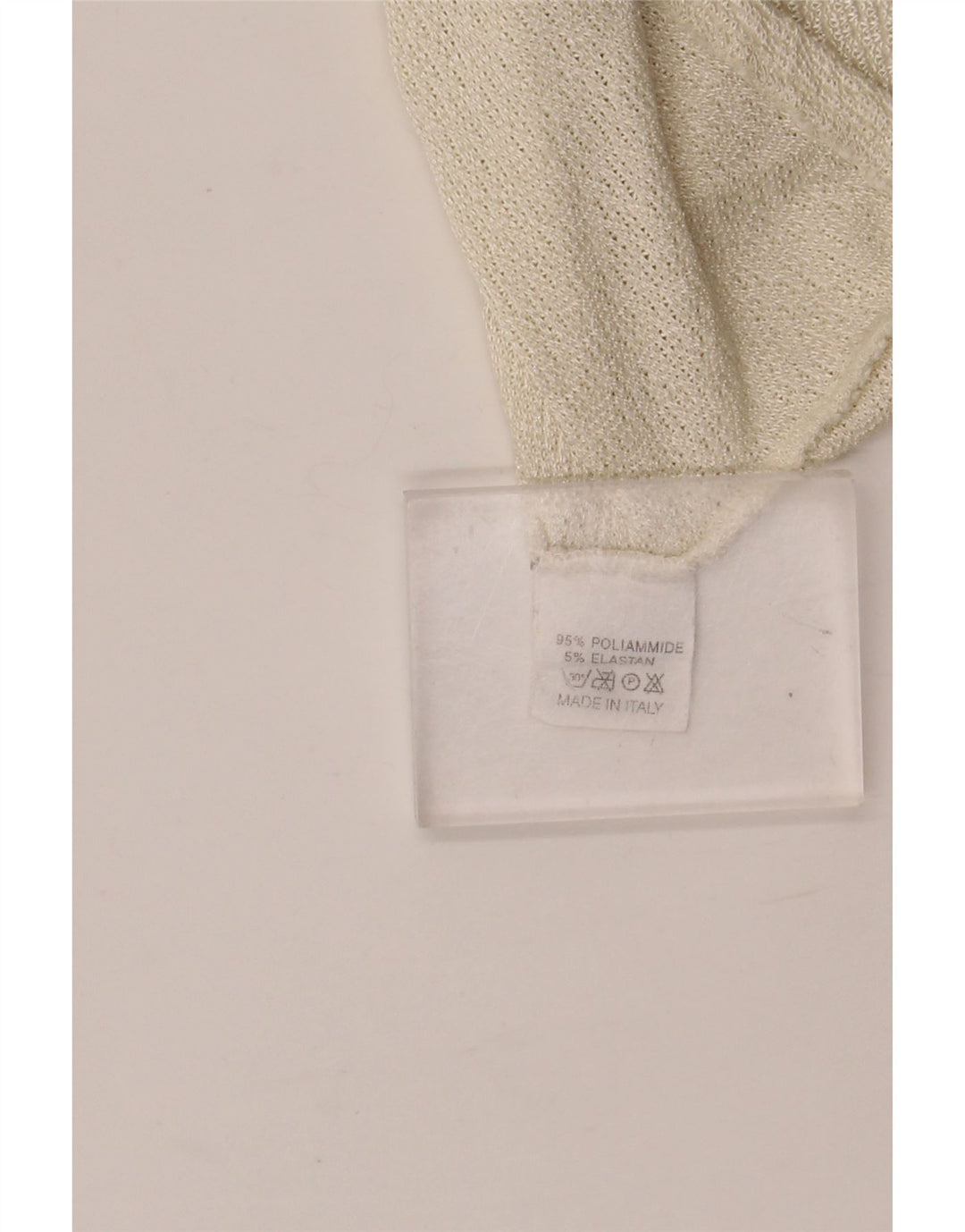 Camicetta senza maniche da donna EMANUEL UNGARO UK 12 medio bianco sporco