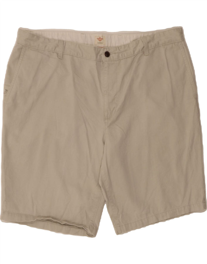 DOCKERS Mens Cargo Shorts W42 2XL Grey Cotton Vintage Dockers and Second-Hand Dockers from Messina Hembry 