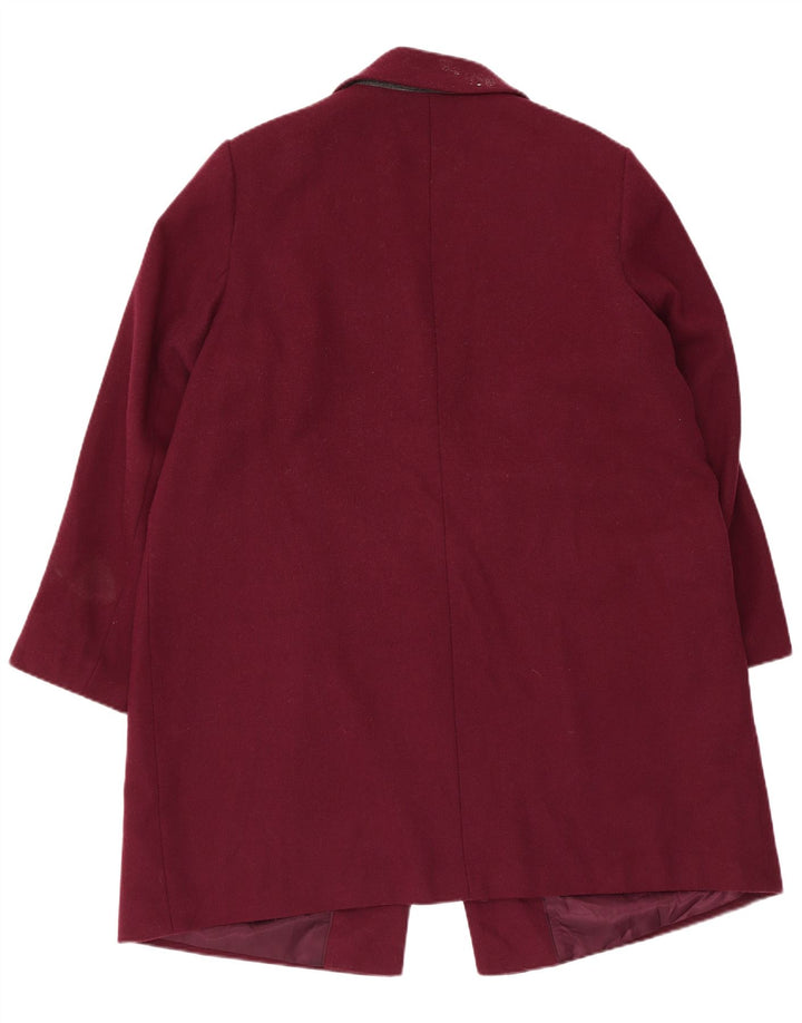 Cappotto da donna Marks & Spencer UK 20 2XL Poliestere bordeaux