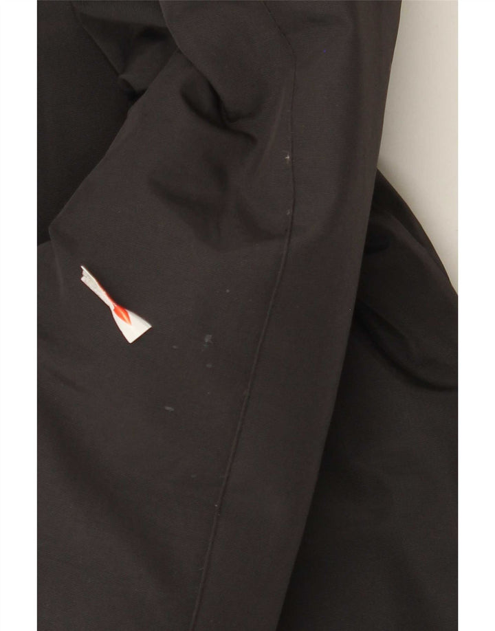 Giacca imbottita con cappuccio da donna Woolrich UK 14 nylon nero medio