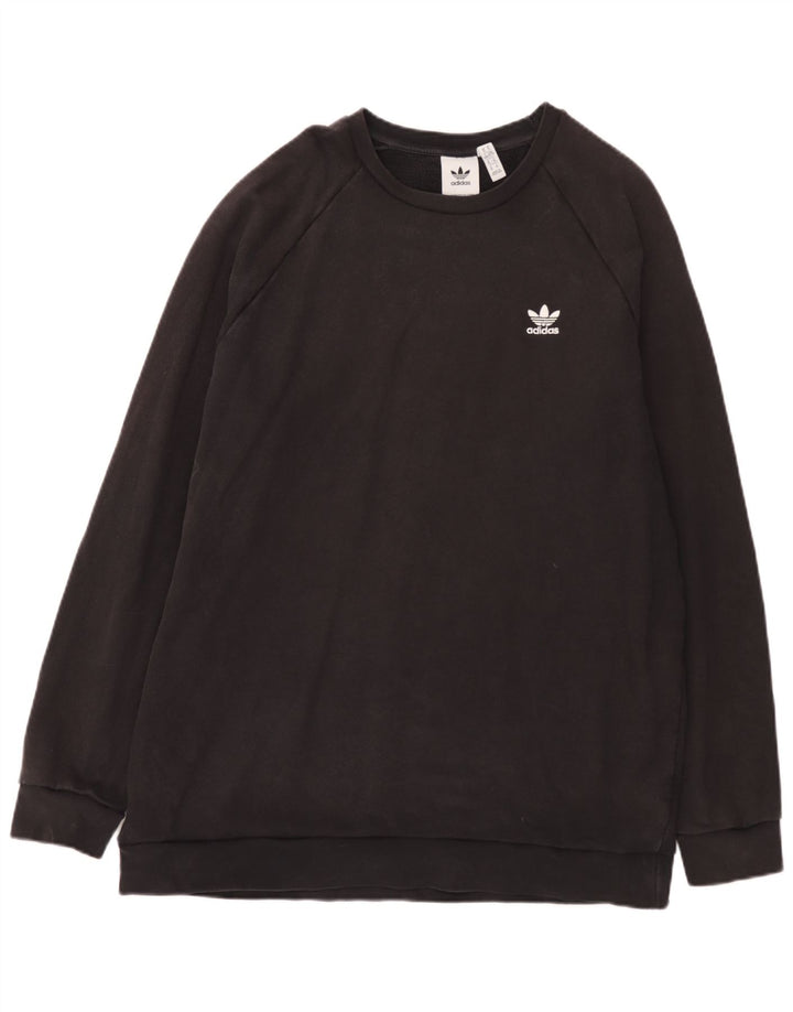 Felpa da uomo Adidas Jumper XL in cotone nero