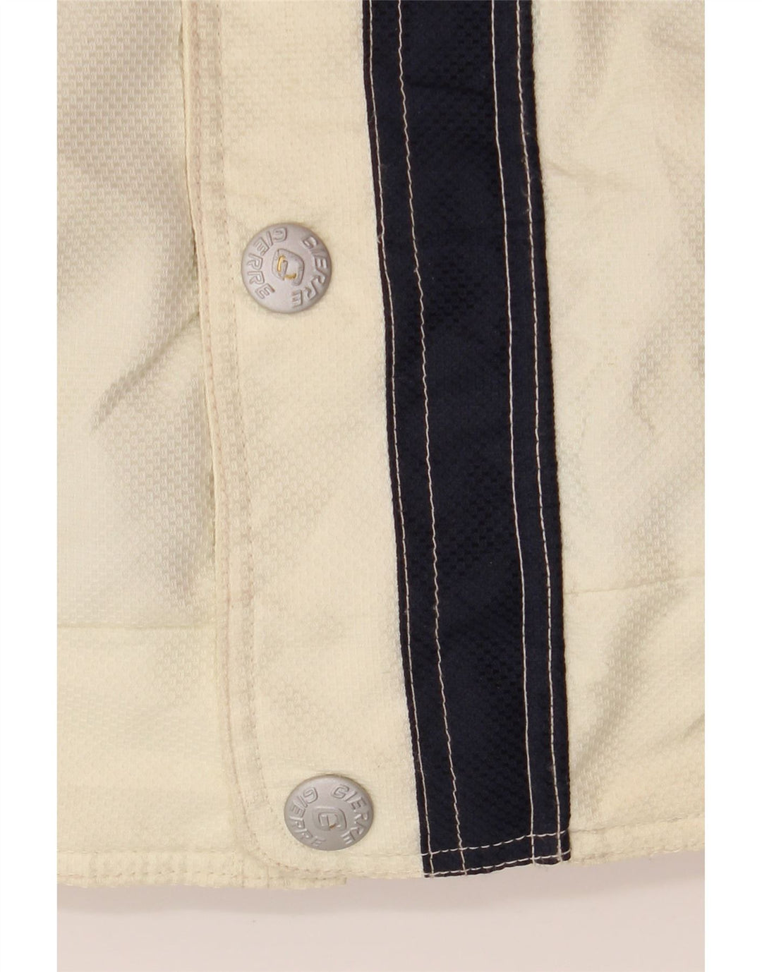 Giacca da sci con cappuccio da uomo Gierre IT 48 Medium Poliestere color block bianco sporco