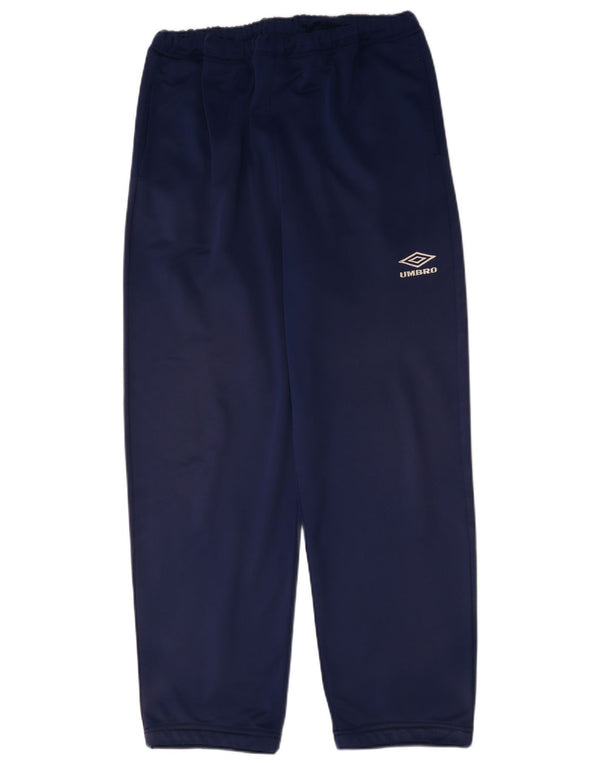 Pantaloni da tuta da uomo Umbro XL in poliestere blu navy